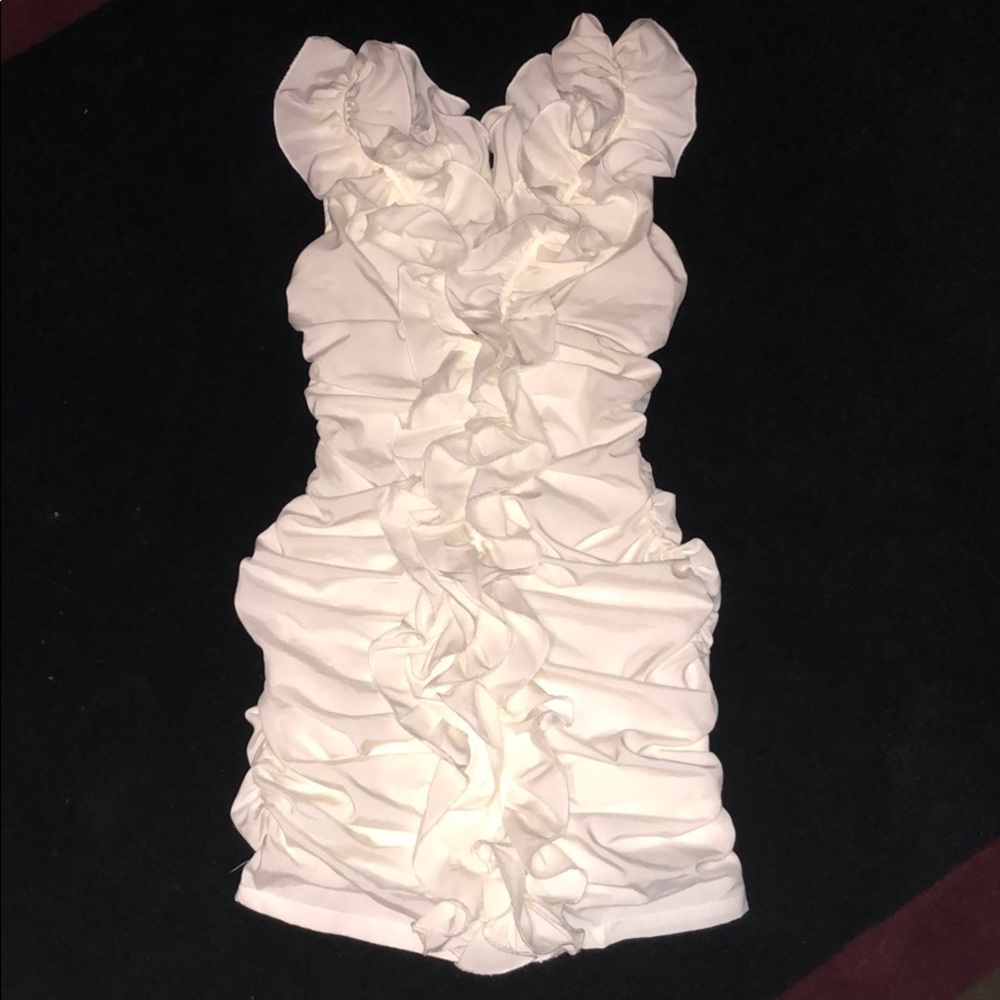 Small Ruffled Cocktail Dress